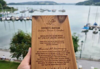 Weniger Reinigung - mehr Blumenwiese - Hotel Mattsee